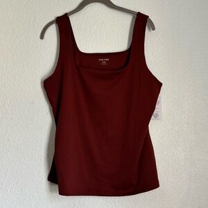 Nine West Deep Red Tank Top